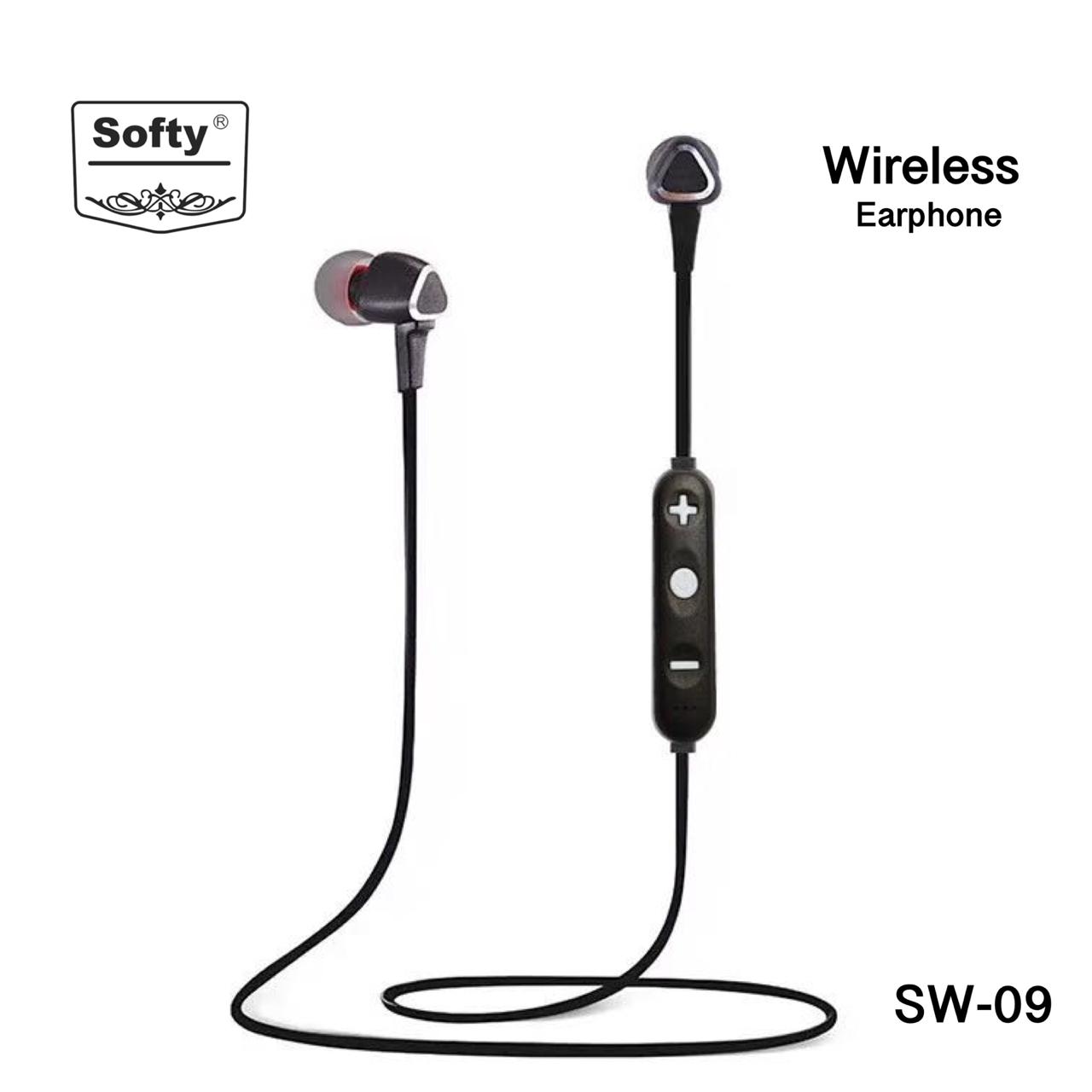 Earphone Bluetooth Softy SW 09