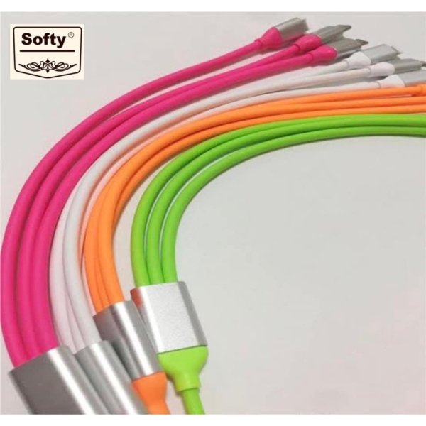 Softy v8 colourful cable